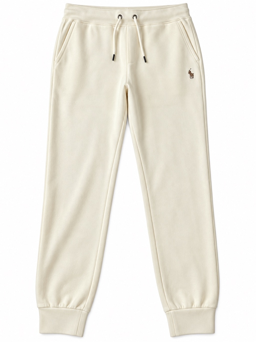 Polo by Ralph Lauren Off-White Cotton Joggers NWT